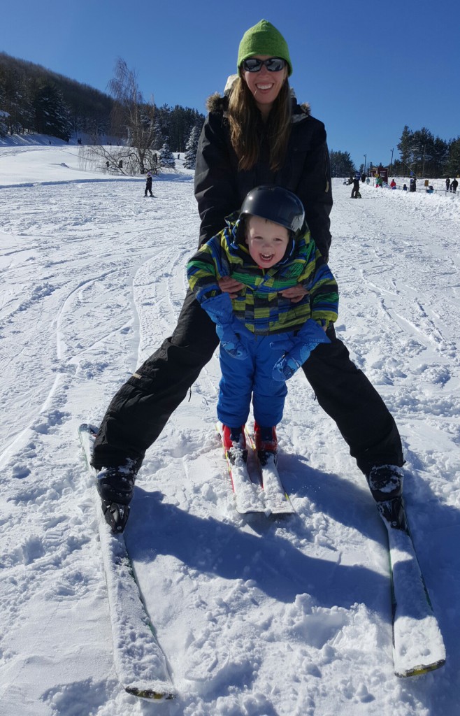 Skiing-Deep Creek Lake