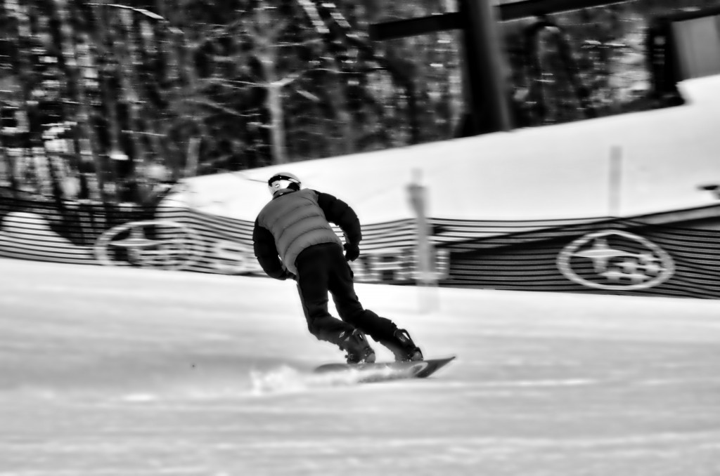 Skiing Wisp in March Deep Creek Lake