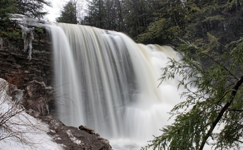 The Spring Thaw at Swallow Falls State Park