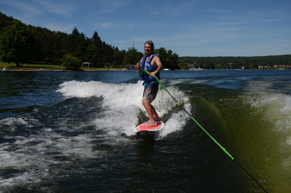 Wake Surfing-Deep Creek Lake