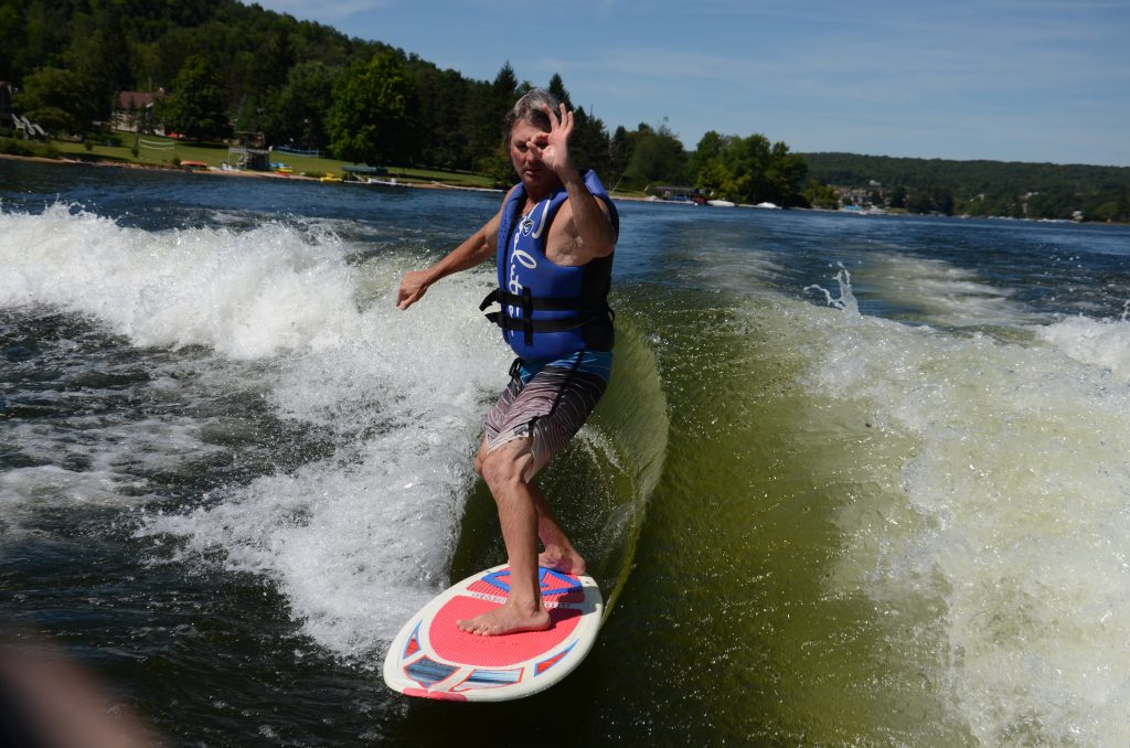 Wake Surfing-Deep Creek Lake