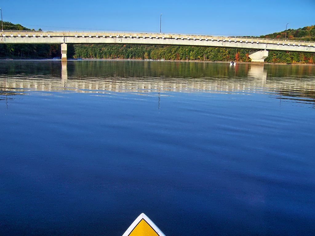 The Fall Foliage Season photographed from a Paddleboard