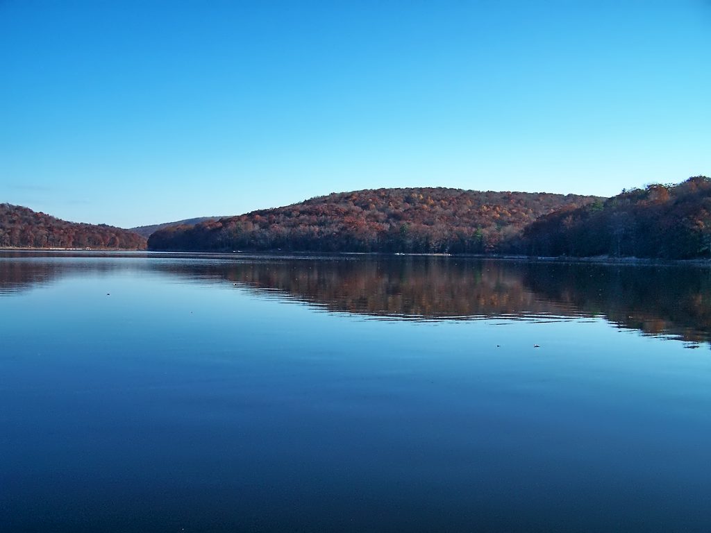 The Fall Foliage Season photographed from a Paddleboard