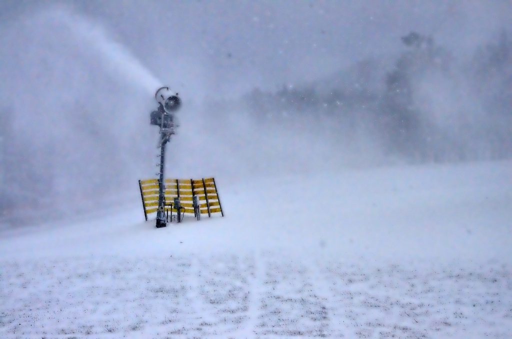 Snow Making Begins at Wisp Resort