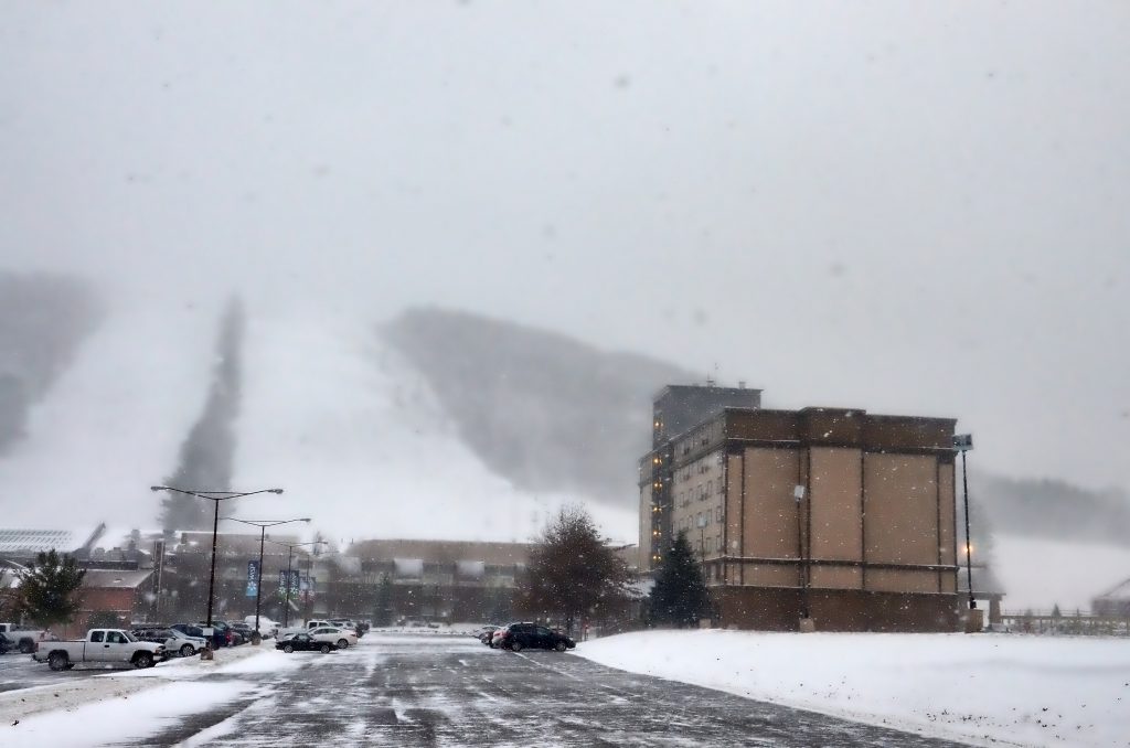 Snow Making Begins at Wisp Resort