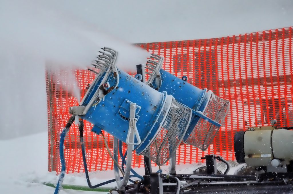 Snow Making Begins at Wisp Resort