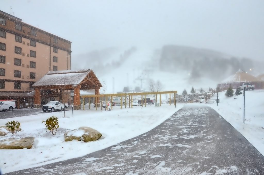 Snow Making Begins at Wisp Resort