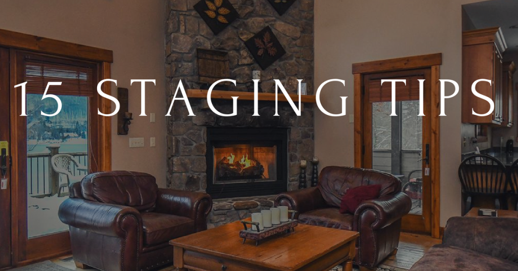 staging tips