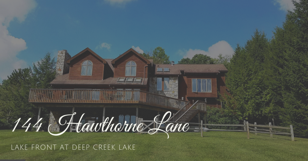 new lake front home for sale