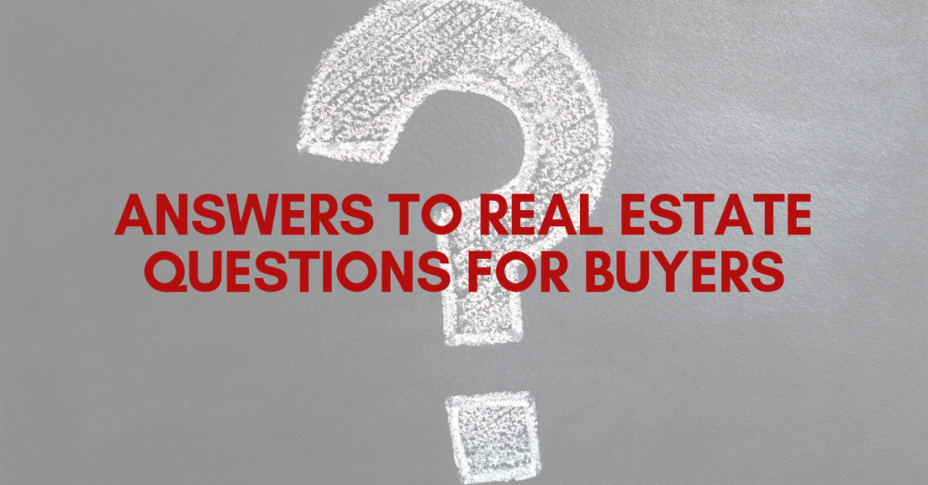 real estate questions