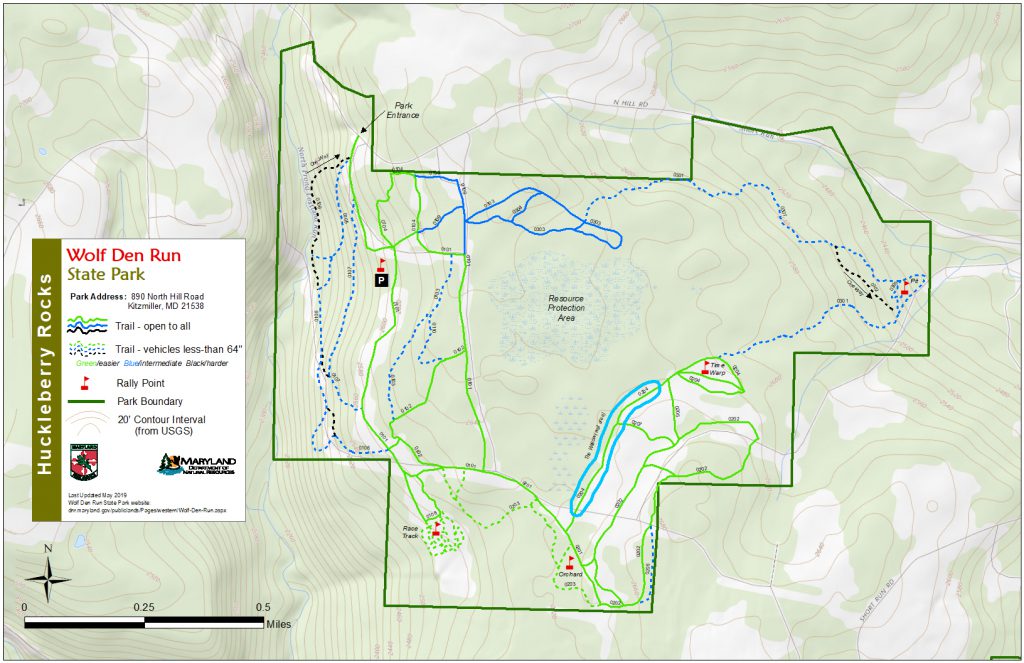 Wolf Den Run State Park