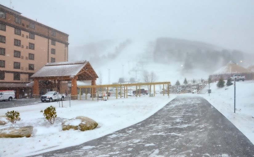 Snow Making Begins at Wisp Resort